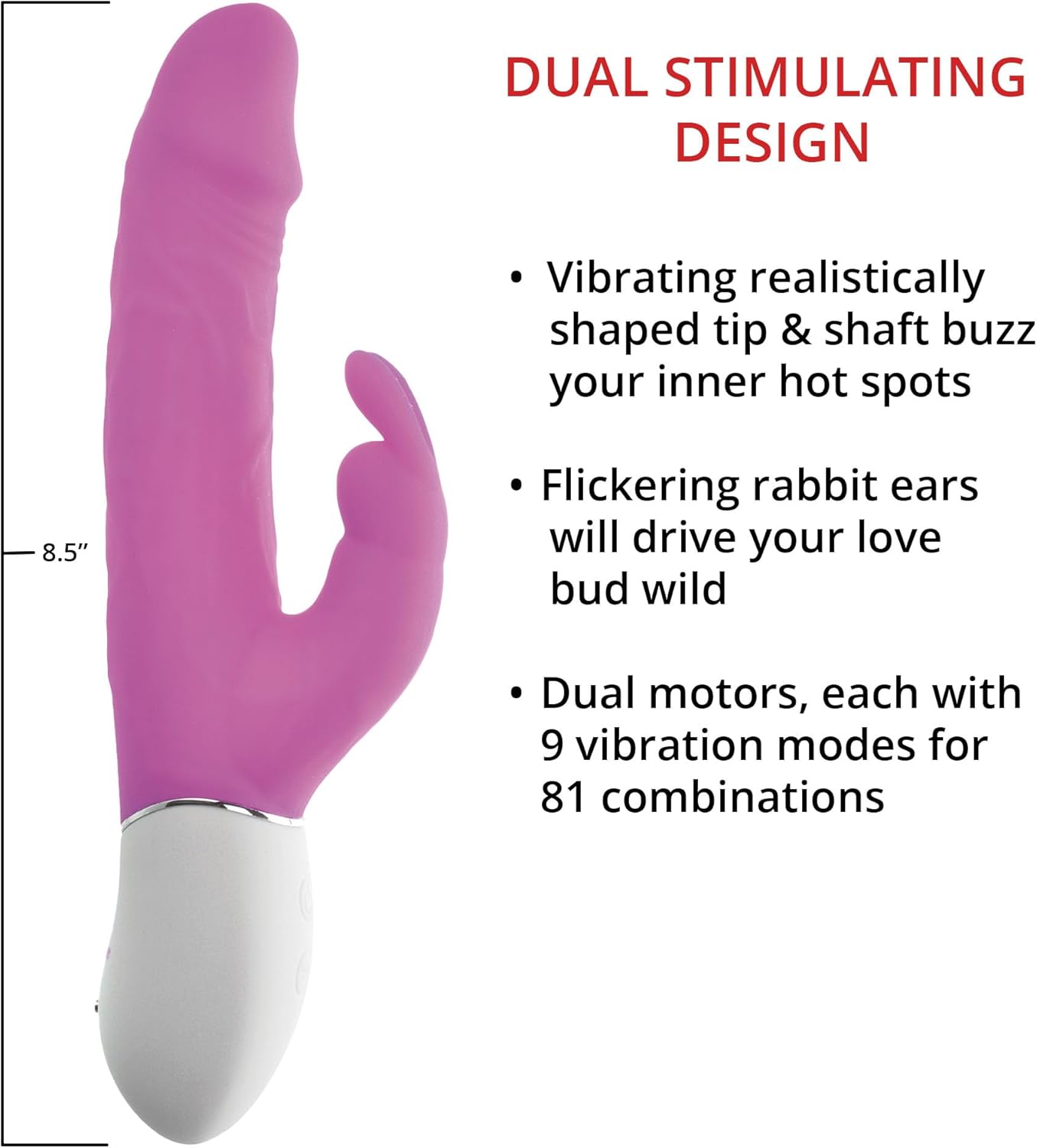 Eve's Rechargeable Realistic Rabbit - by Adam & Eve