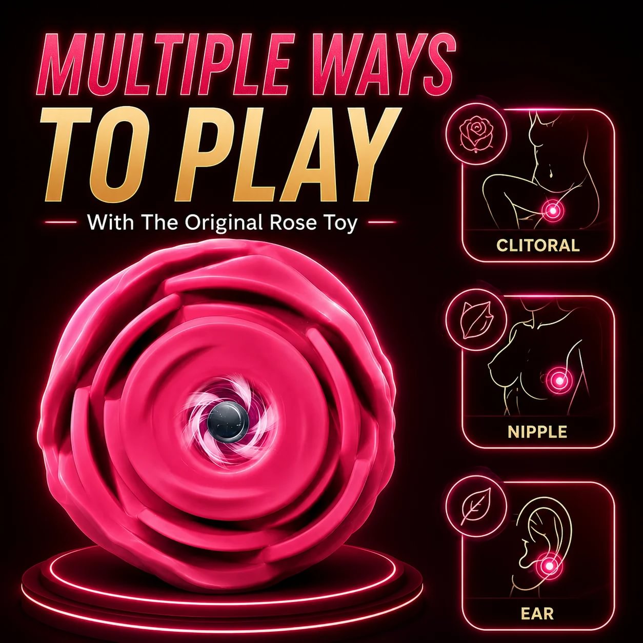 Rose Lick Vibrator